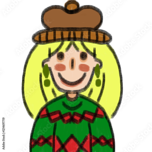 person with egg