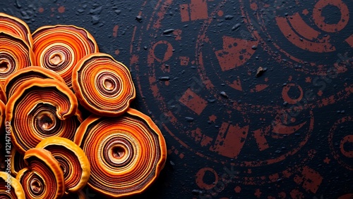 christmas tree with fireworks