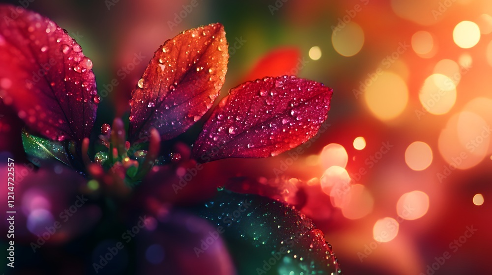green and red bokeh Abstract background green and red bokeh Abstract background