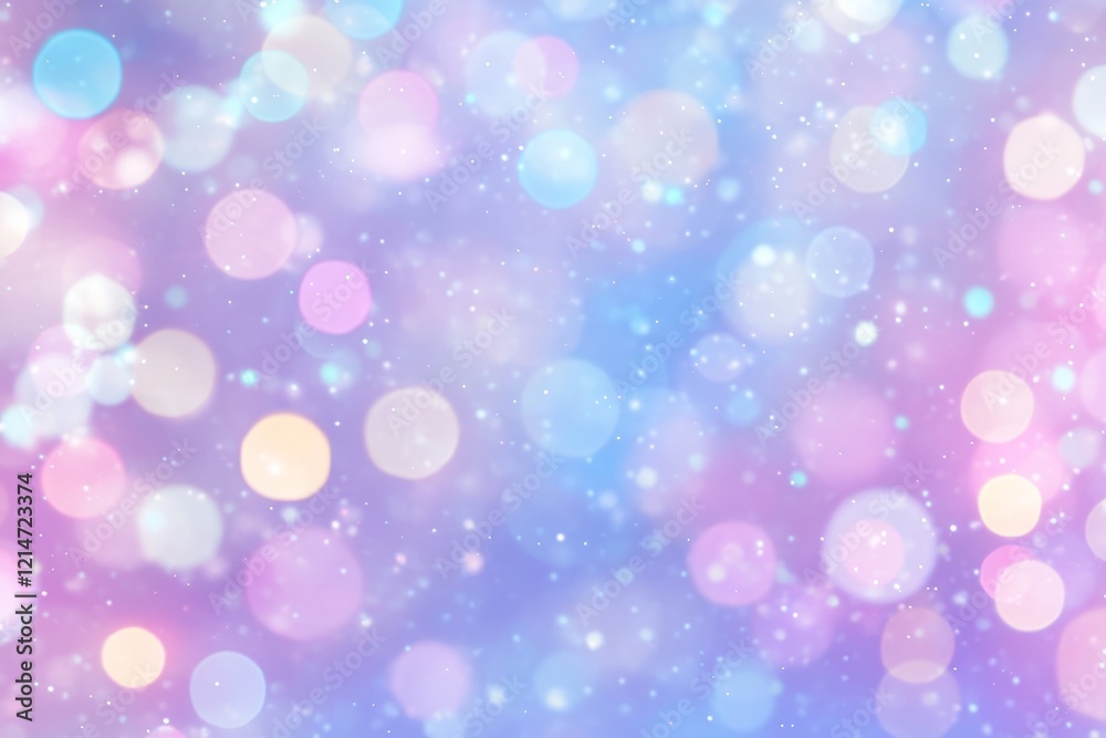 A blurry purple and blue background with many small circles A blurry purple and blue background with many small circles