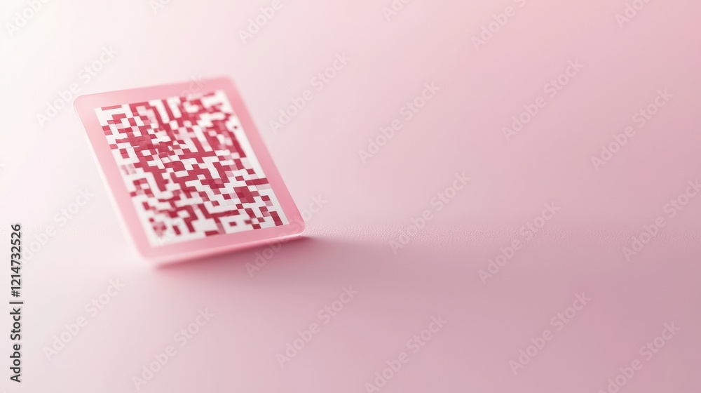 A customer scanning a QR code for direct support access. A customer scanning a QR code for direct support access.
