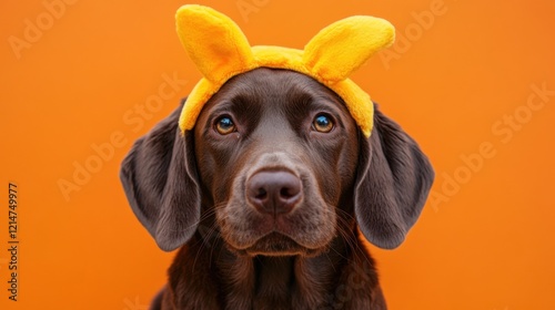 Seasonal Dog Costume with High Contrast Detail