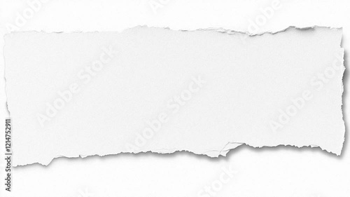 Looped stop motion animation of a torn piece of white paper. This simple yet versatile animation can be used for transitions, reveals, or as a textured background element.