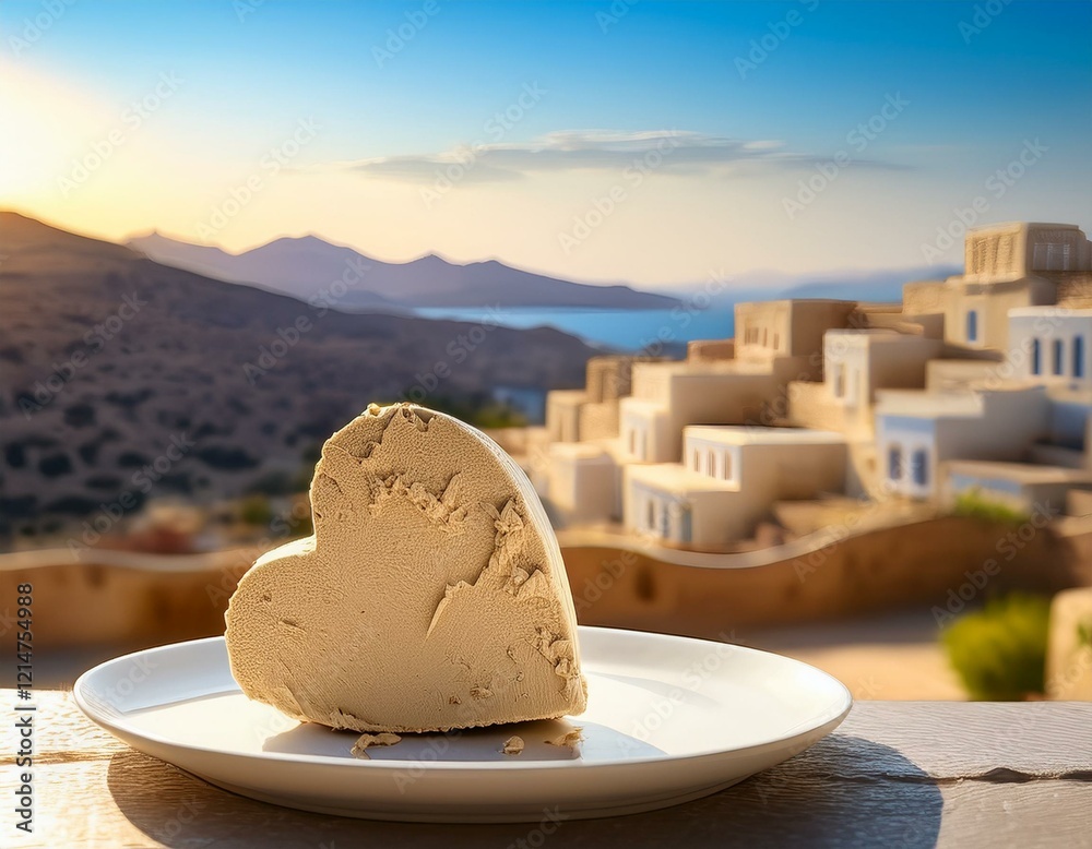 heart-shaped halva