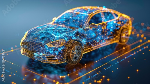 Futuristic Digital Car: A Constellation of Innovation and Technology