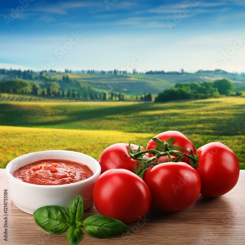 Obraz na płótnie tomatoes w salonie
