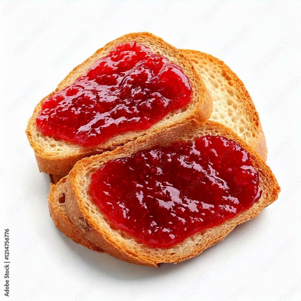 Bread with marmalade
