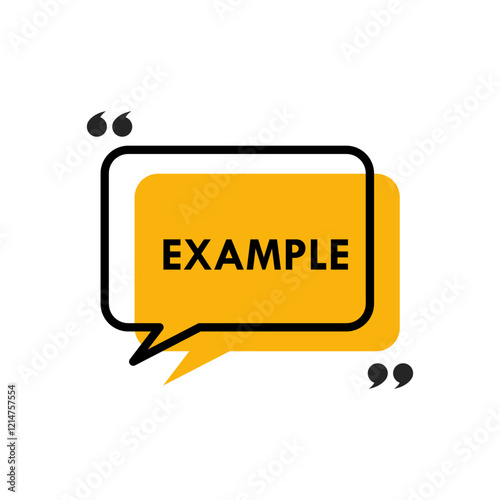 Example design logo template illustration