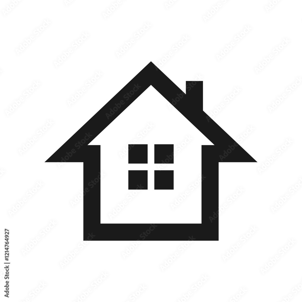 House icon design vector template. Home icon. House icon design vector template. Home icon.