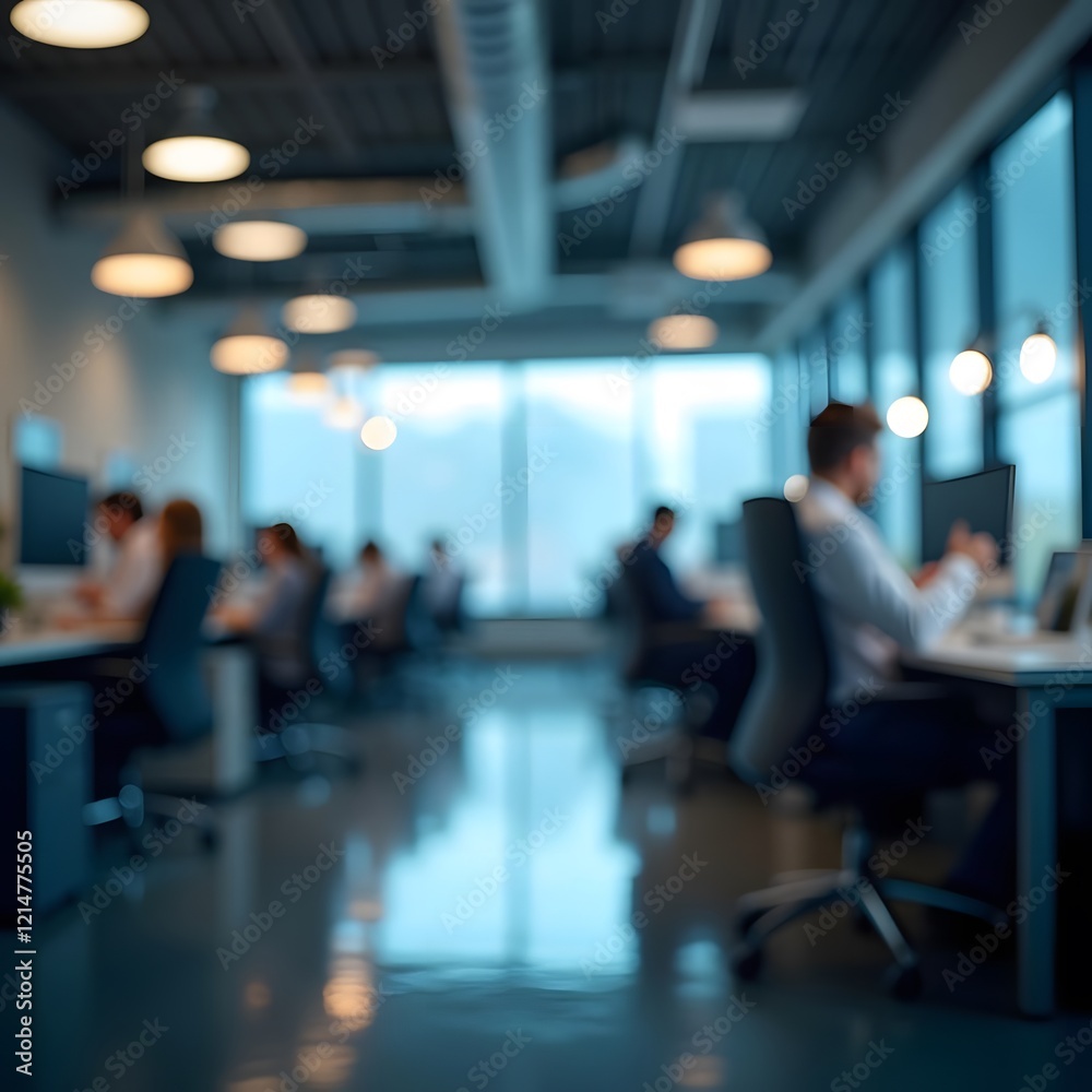 Immersive Science Workspace with Tilt-Shift Backlighting Immersive Science Workspace with Tilt-Shift Backlighting