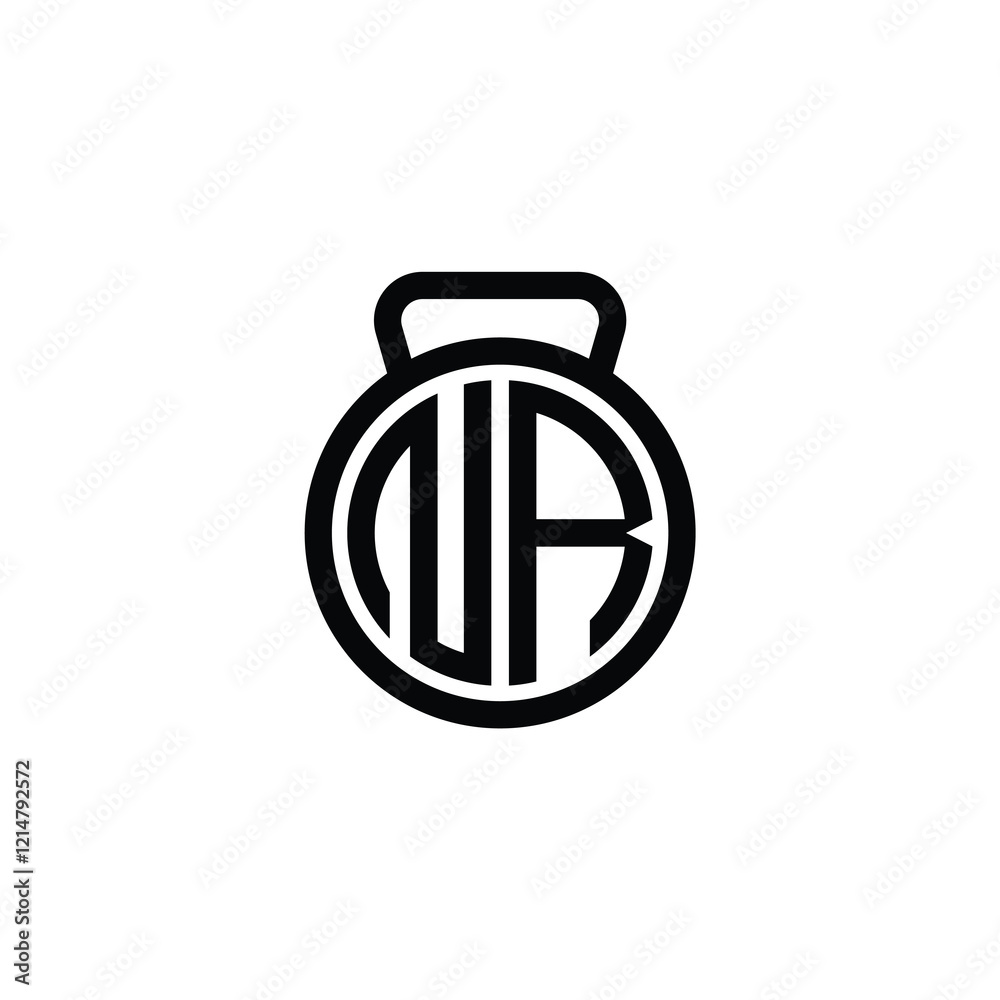 NR monogram logo design letter text name symbol monochrome logotype alphabet character simple logo NR monogram logo design letter text name symbol monochrome logotype alphabet character simple logo