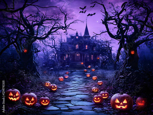 Spooky Haunted House with J...