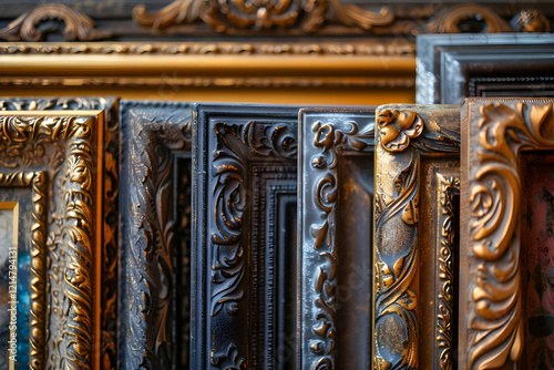 Ornate Frames Displayed Clo...