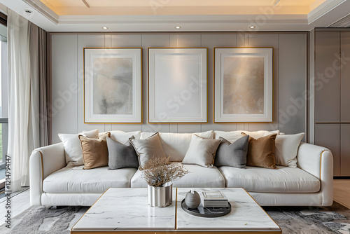 Modern Living Room Interior...