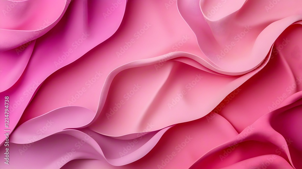 Obraz premium Mesmerizing Organic Curves in Soft Pink and Purple Tones - Dreamy Abstract Backdrop