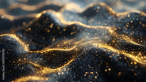 Abstract Background Shows G...