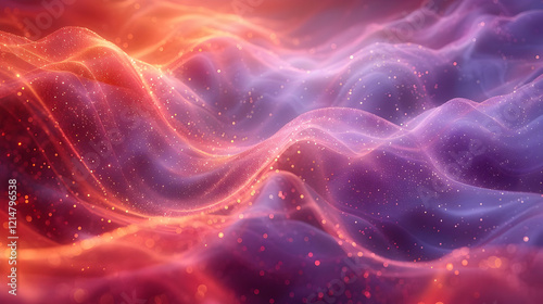 Abstract background with gl...