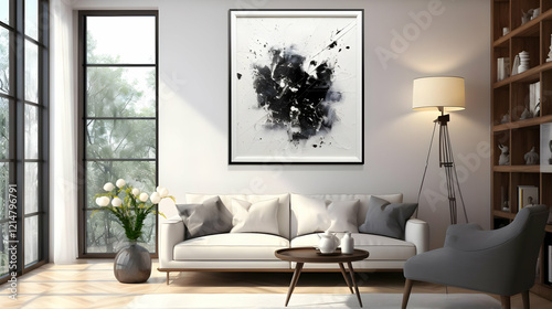Modern Living Room Interior...
