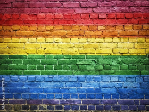 Clean Minimalist LGBTQ+ Pride Backgrounds: Urban Exploration Textures