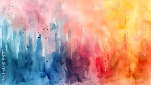Abstract Watercolor Backgro...
