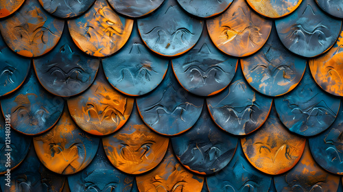 Intricate Abstract Scale Pa...