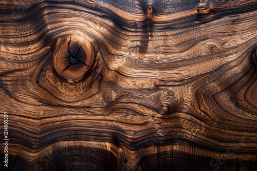 Dark Wood Grain Texture Bac...