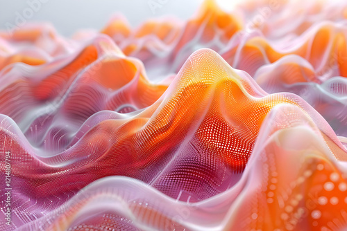 Abstract 3D Background form...