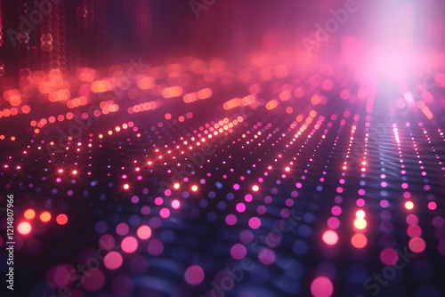 Abstract Background with Gl...
