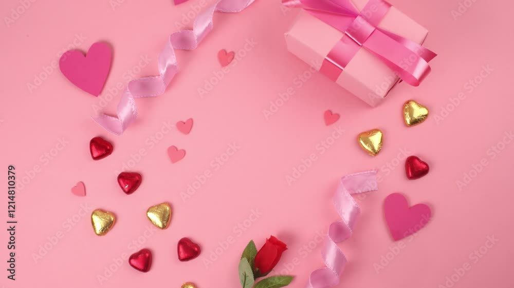 Widescreen Valentines Frame Animation Widescreen Valentines Frame Animation