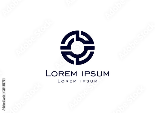 Circle Logo Design Vector Template Element