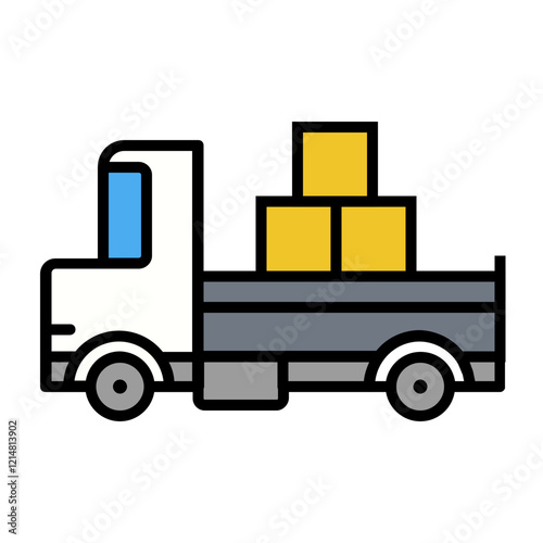 shipping truck icon