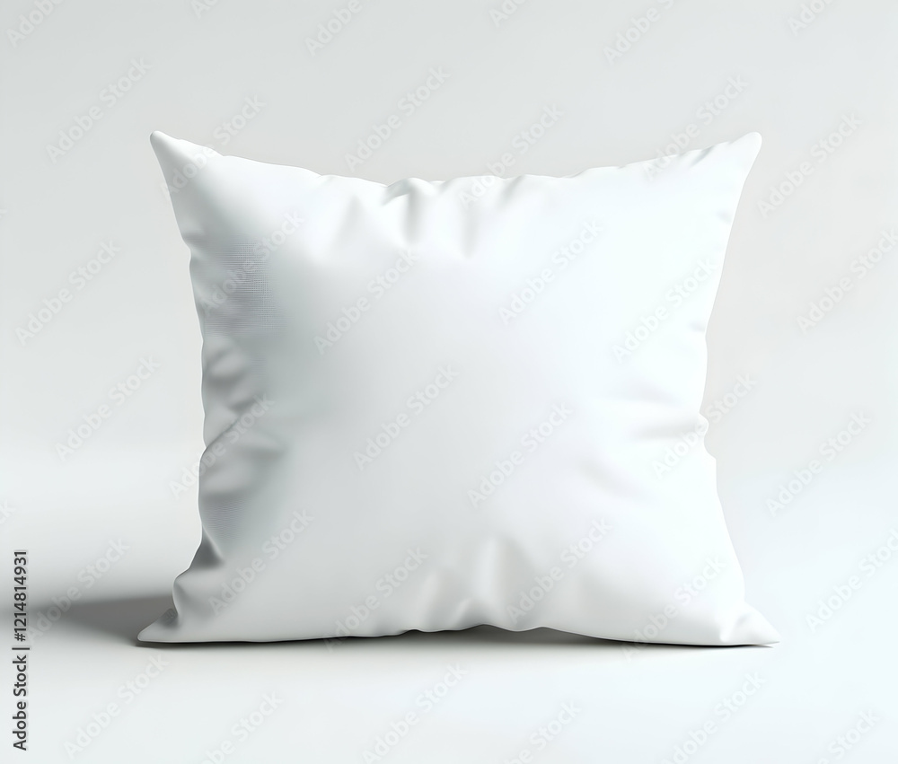 White Pillow Mockup: Clean and Minimalist Design for Branding and Advertising White Pillow Mockup: Clean and Minimalist Design for Branding and Advertising