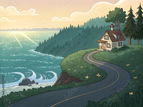road in the mountains