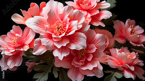 Pink Flowers Bloom Beautifu...