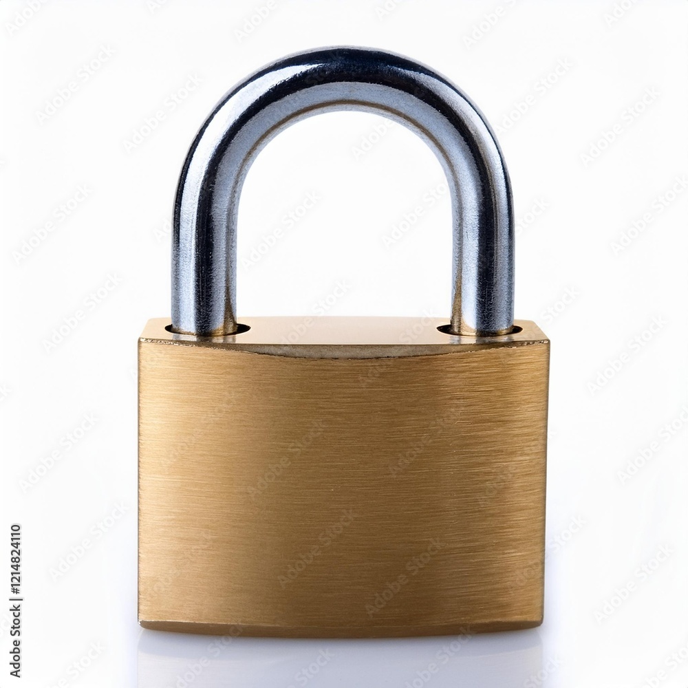 padlock isolated on white background padlock isolated on white background