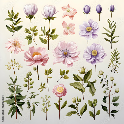 Vintage Botanical Illustrat...