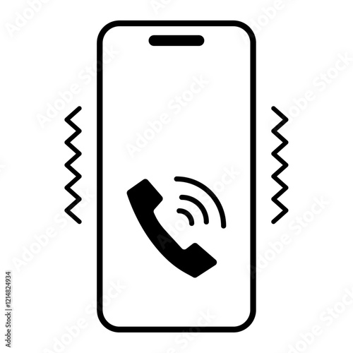 Ringing Phone Icon
