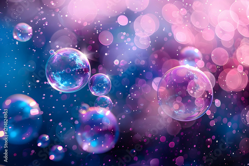 Floating Soap Bubbles Creat...