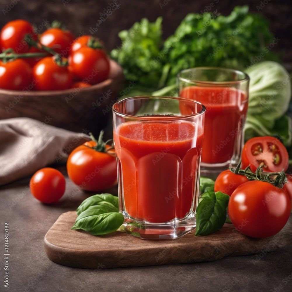 Tomato juice . Tomato juice .