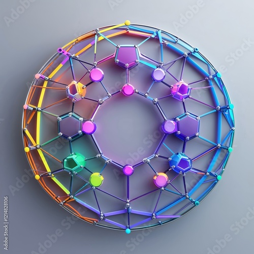 abstract background with circles