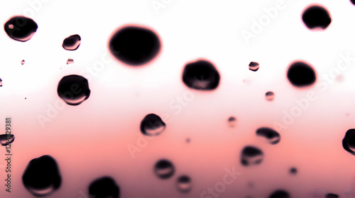 Water Droplets Cling to a S...
