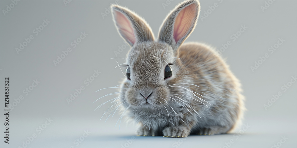 Fototapeta premium cute tiny rabbit