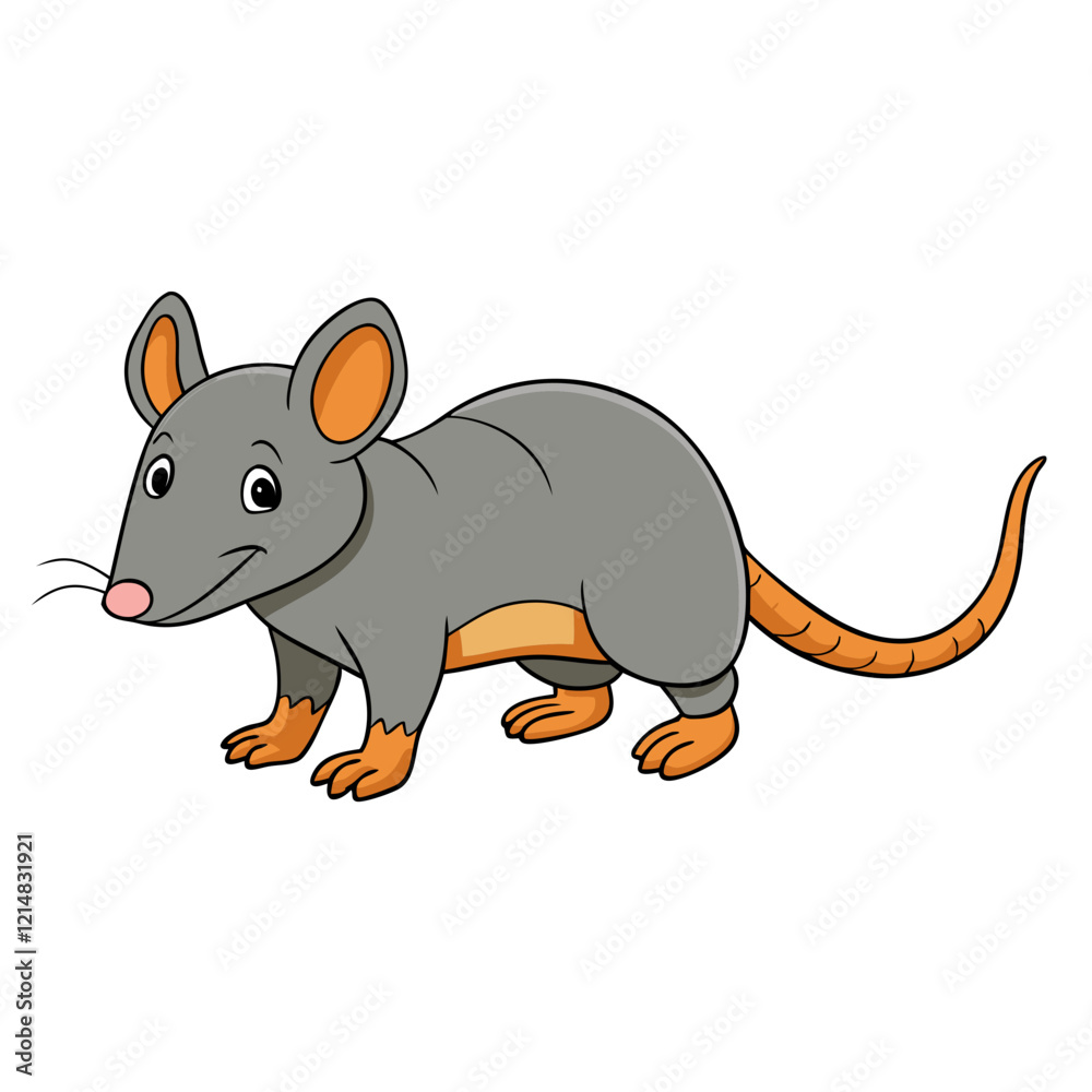 Obraz premium mouse with cheese