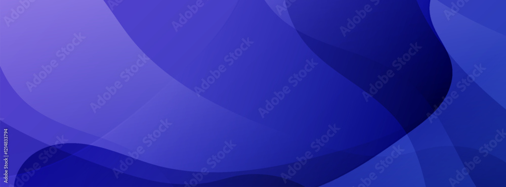 Abstract Blue Background With Smooth Curves and Gradient Waves. suit for you design Abstract Blue Background With Smooth Curves and Gradient Waves. suit for you design