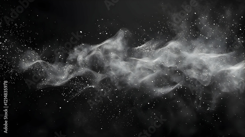 Abstract Smoke and Particle...