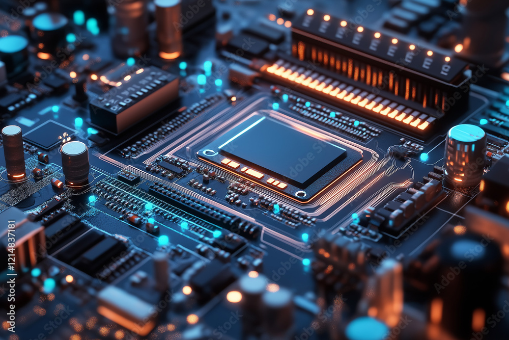 Artificial Intelligence, Futuristic cyber technology innovation Artificial Intelligence, Futuristic cyber technology innovation
