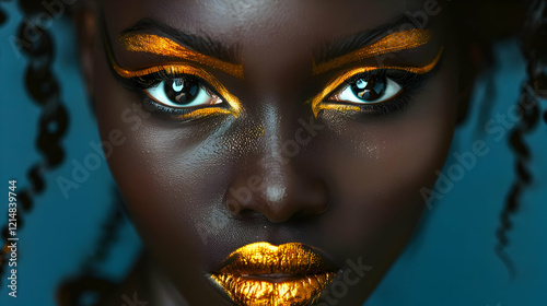 Close-up Portrait Shows Off...