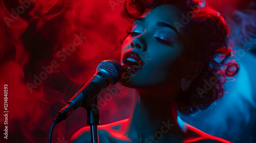 Singer performs passionatel...