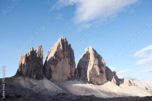 Tre came di Lavaredo in the Dolomite mountains , Italy