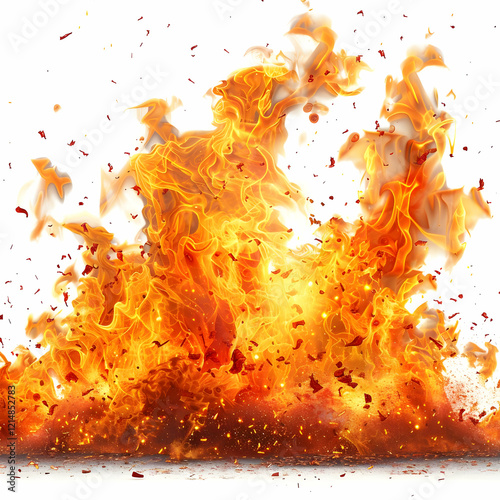 Fiery Explosion Ignites wit...